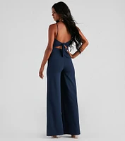 Sleek And Stylish Crepe Jumpsuit