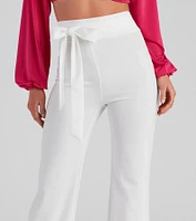 Sealed With Style Tie-Waist Pants