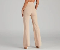 Sealed With Style Tie-Waist Pants