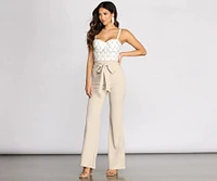 Sealed With Style Tie-Waist Pants