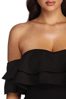 Ready To Party Ruffle Jumpsuit