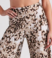 Cause Commotion Printed Wide Leg Pants