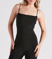Dressy And Chic Wide-Leg Jumpsuit