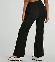 Walk The High Rise Belted Crepe Trouser Pants