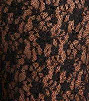 Sensational Trend High Rise Flare Lace Pants
