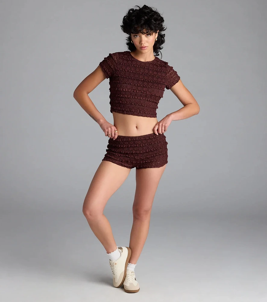 Good At Being Bad Lace Hot Shorts