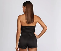 Classic Tie Front Romper