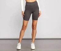Taking Knit Easy Biker Shorts