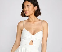 All Eyes On You Sleeveless Romper