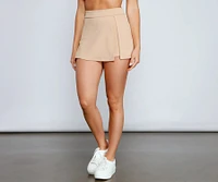 Preppy Vibes Skater Skort