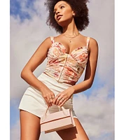 Under Wraps Asymmetrical Mini Skort