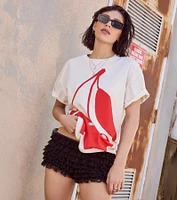 Chic Fairytale Tiered Lace Hot Shorts
