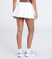 Keeping It Cute Pleated Ponte Skort