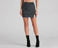 Forever Trendy Denim Mini Skirt