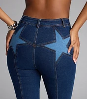 Such A Firecracker Mid-Rise Star Pocket Denim Jeans