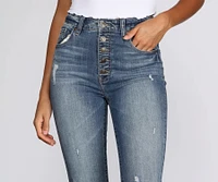 Bella Super High Rise Skinny Ankle Jeans