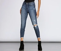 Clara High Rise Skinny Jeans