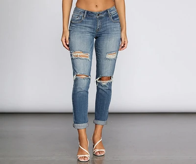 Mia Relaxed Fit Skinny Jeans