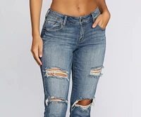 Mia Relaxed Fit Skinny Jeans