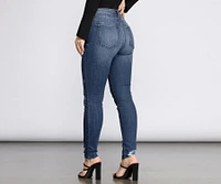 Bella High Rise Skinny Ankle Jeans