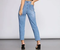 High Rise Classic Boyfriend Jeans