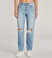 Rocky High-Rise Destructed Boyfriend Jeans