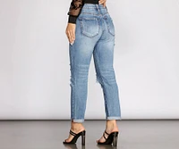 Pushing The Limits Distressed Jeans