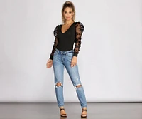 Pushing The Limits Distressed Jeans
