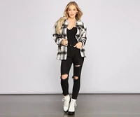Bella High Rise Destructed Skinny Jeans