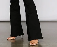 Walk It Out Style High-Rise Flared Jeans