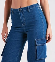 Cutie Charge Wide Leg Denim Pants