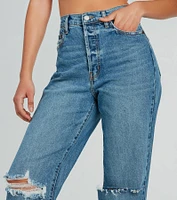High Demand Distressed Boyfriend Denim Jeans