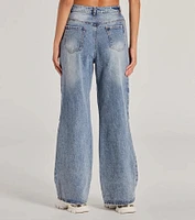 Stylish Journey High-Rise Straight-Leg Denim Jeans
