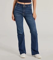 Effortless Staple High-Rise Bootcut Jeans
