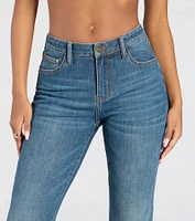 So Far Good High-Rise Bootcut Denim Jeans