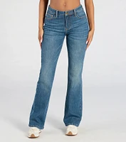 So Far Good High-Rise Bootcut Denim Jeans