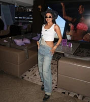 Casual Babe Tinted Denim Overalls