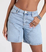All Day Mid-Rise Denim Jorts