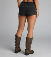 Belt It Like It’s Hot Denim Shorts