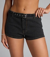 Belt It Like It’s Hot Denim Shorts