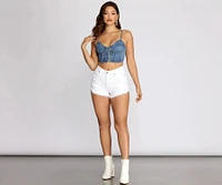 Issa Vibe High Waist Shorts