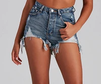 Casual And Chic Cut Off Shorts