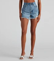 Reese High Rise Denim Shorts By Windsor