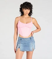 Undeniable Favorite Mid-Rise Denim Skort