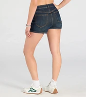 Easy Going High-Rise Denim Shorts