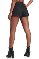 Hot Studded Rhinestone Jean Shorts