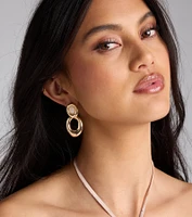 Pure Excellence Oval Earrings
