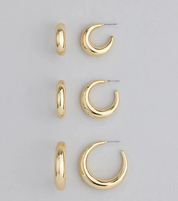 Always A Trio Three Pack Earrings Set