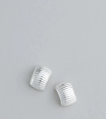 Chic And Trendy Curved Earrings