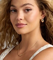 Simple And Sleek Teardrop Earrings